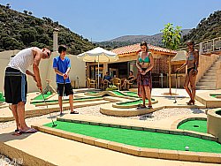 Minigolf in Malia's Ferienwohnungen Tor zur Natur, Malia